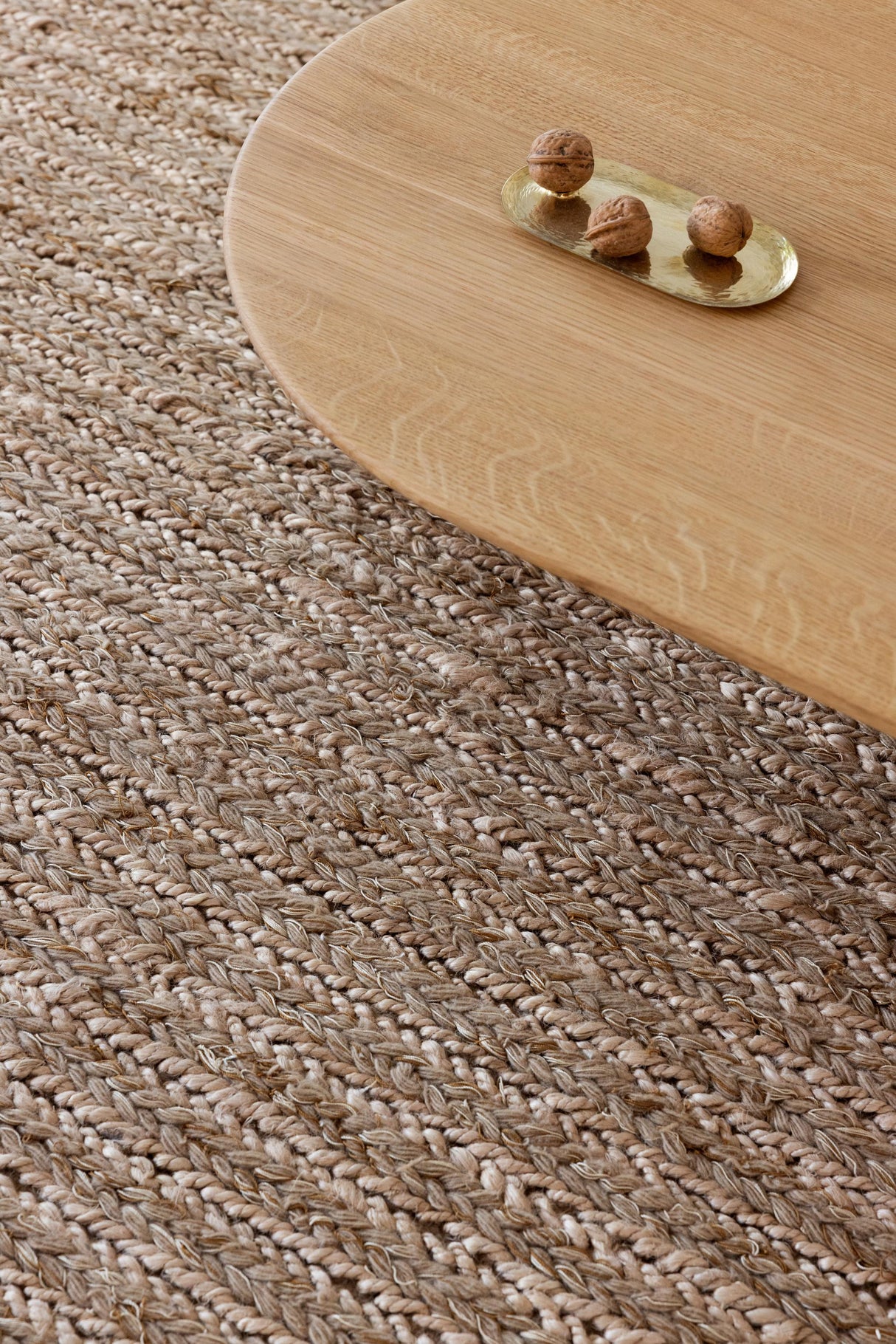 Brink & Campman Craft Plait Natural 4'7 x 6'7 Rug