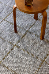 Brink & Campman Craft Matter Check Slate/Olive 6'7 x 9'2 Rug