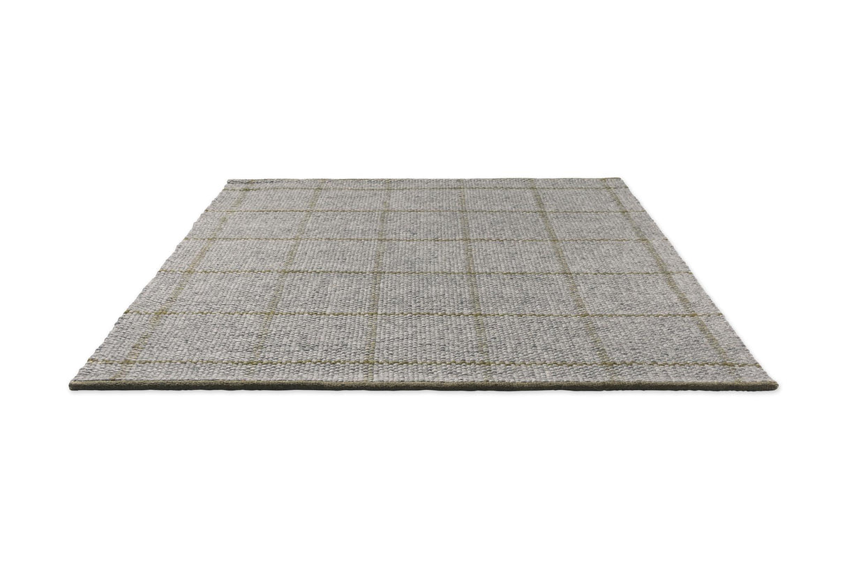 Brink & Campman Craft Matter Check Slate/Olive 8'2 x 11'6 Rug