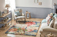 Brink & Campman Dahlia & Rosehip SAN Dahlia&Rosehip-Teal 5'7 x 7'10 Rug