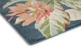 Brink & Campman Dahlia & Rosehip SAN Dahlia&Rosehip-Teal 8'2 x 11'6 Rug