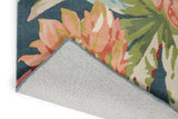 Brink & Campman Dahlia & Rosehip SAN Dahlia&Rosehip-Teal 8'2 x 11'6 Rug