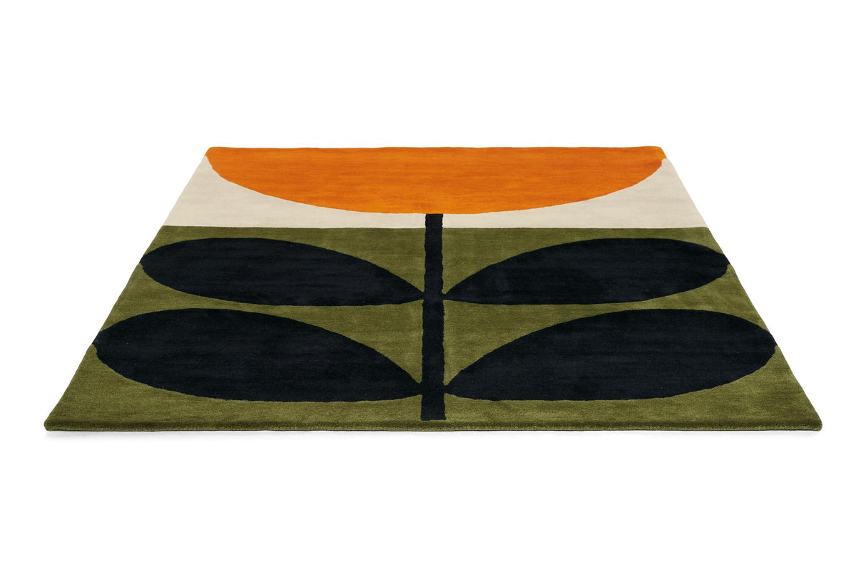 Brink & Campman Stem OR -Black 6'7 x 9'2 Rug