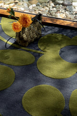 Brink & Campman Sprig Stem OR  Marine 6'7 x 9'2 Rug