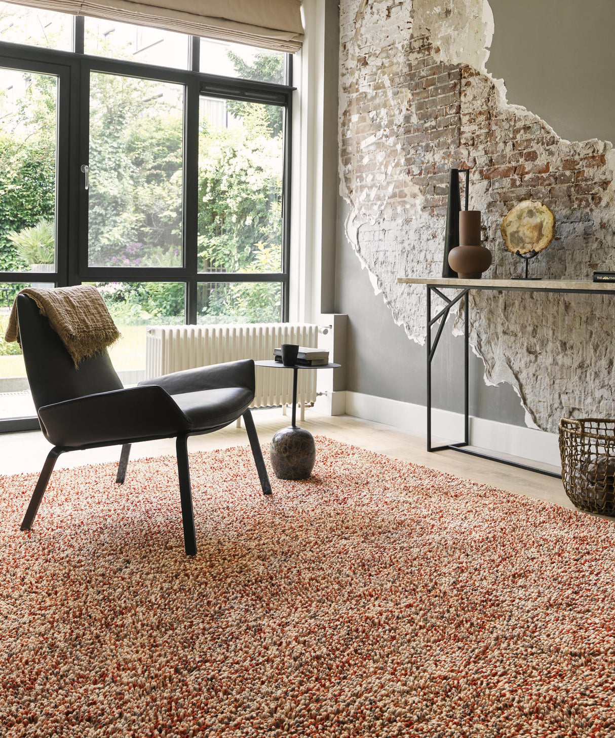 Brink & Campman Pop Art Pop-art Coral 4'7 x 6'7 Rug