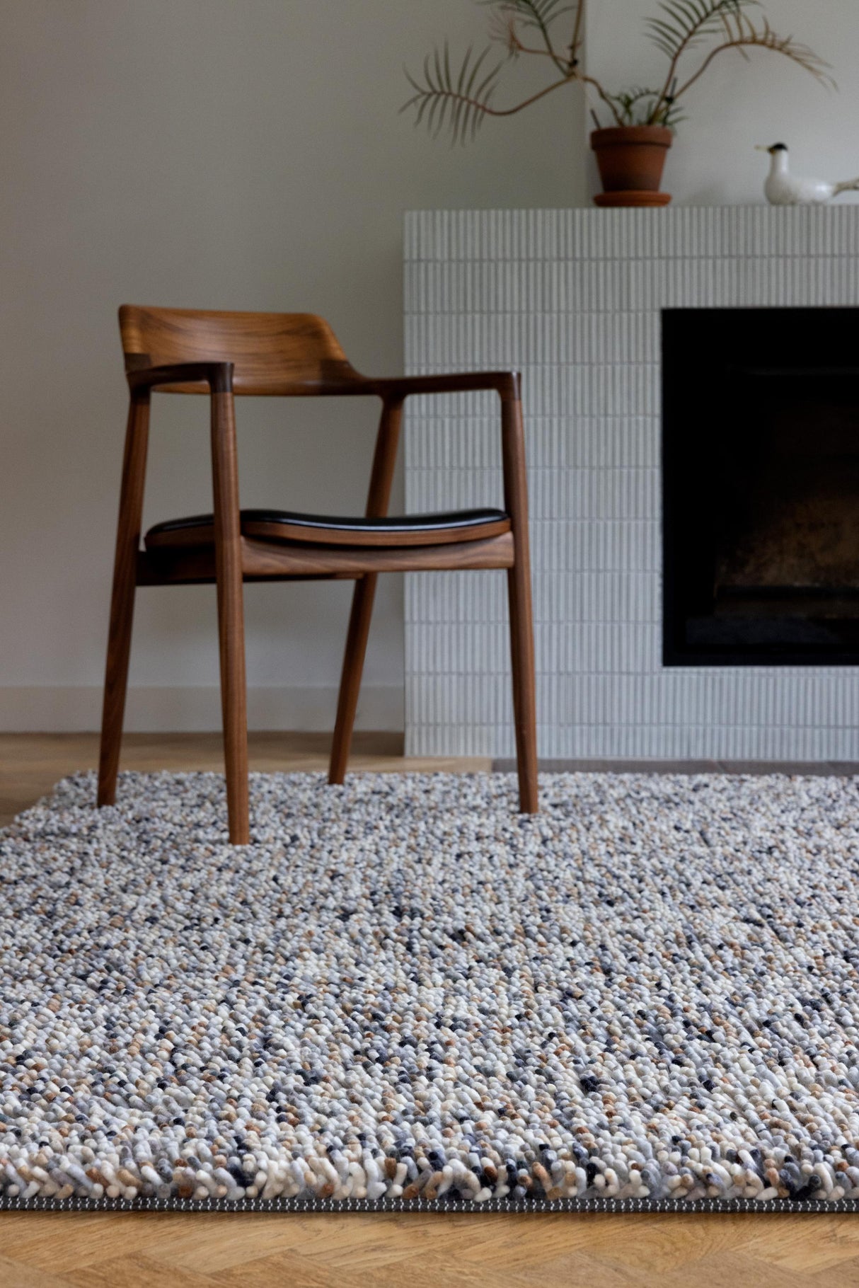 Brink & Campman Rocks Natural 5'7 x 7'10 Rug