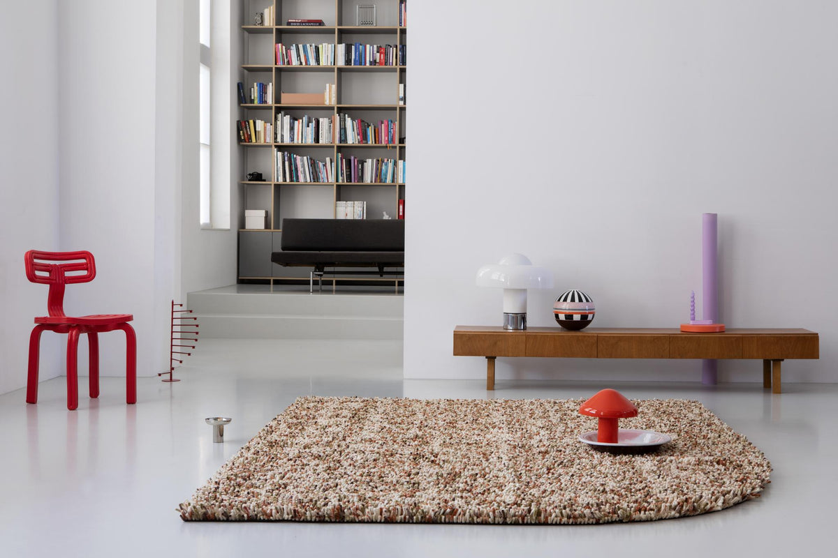 Brink & Campman Rocks Pumpkin 5'7 x 7'10 Rug