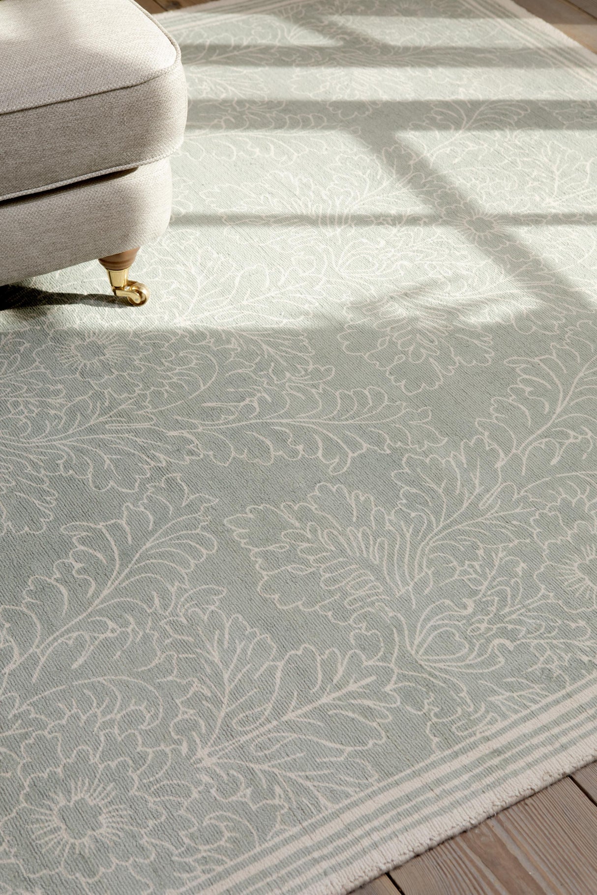 Brink & Campman Silchester LA  Pale Sage 6'7 x 9'2 Rug