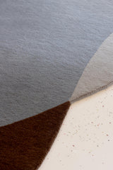 Brink & Campman Element Chad Brown Blue 5'3 x 0' Rug