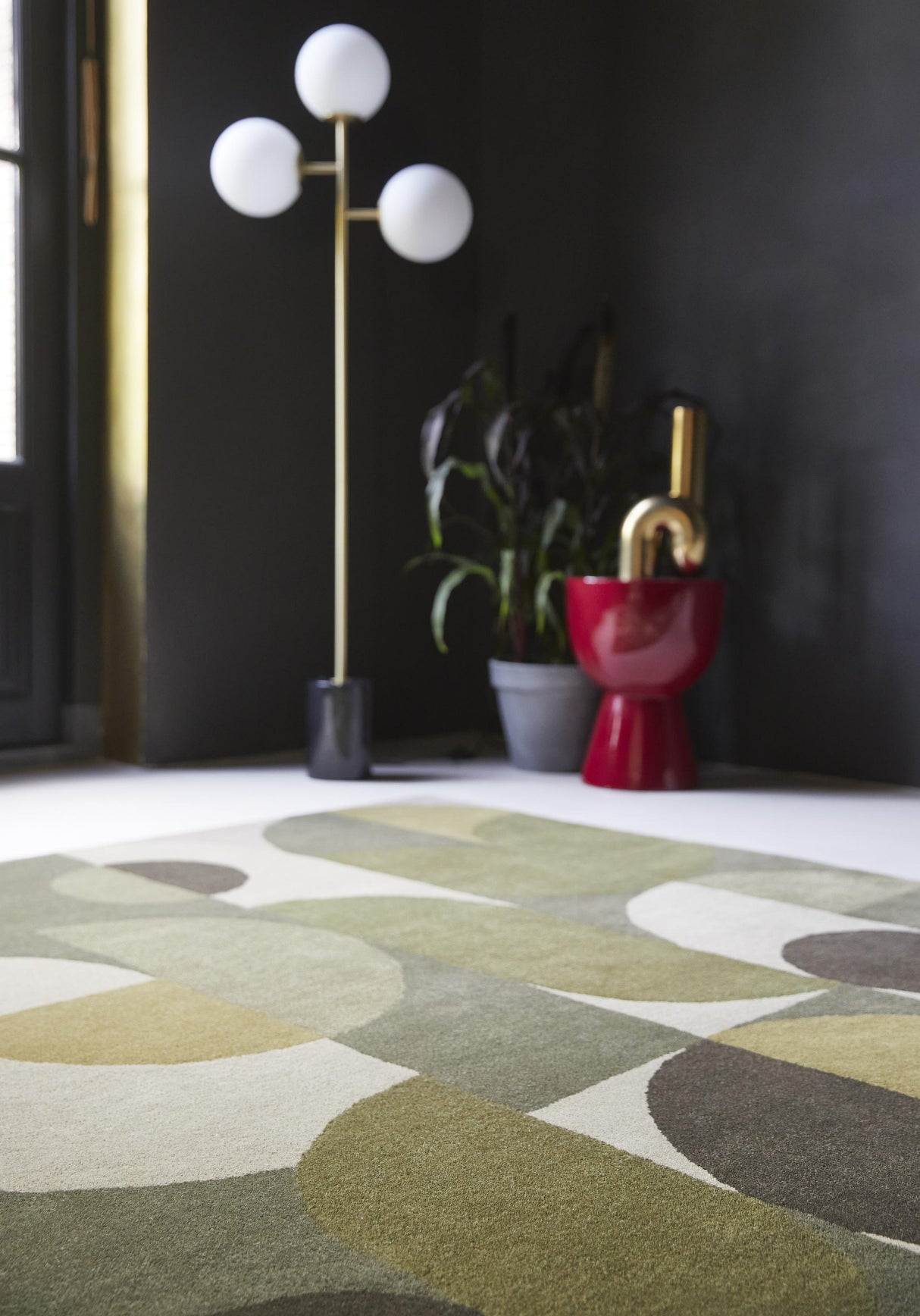 Brink & Campman Decor Cosmo-Greens 5'3 x 7'6 Rug