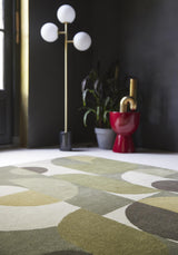Brink & Campman Decor Cosmo-Greens 4'7 x 6'7 Rug