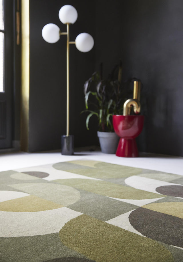 Brink & Campman Decor Cosmo-Greens 4'7 x 6'7 Rug
