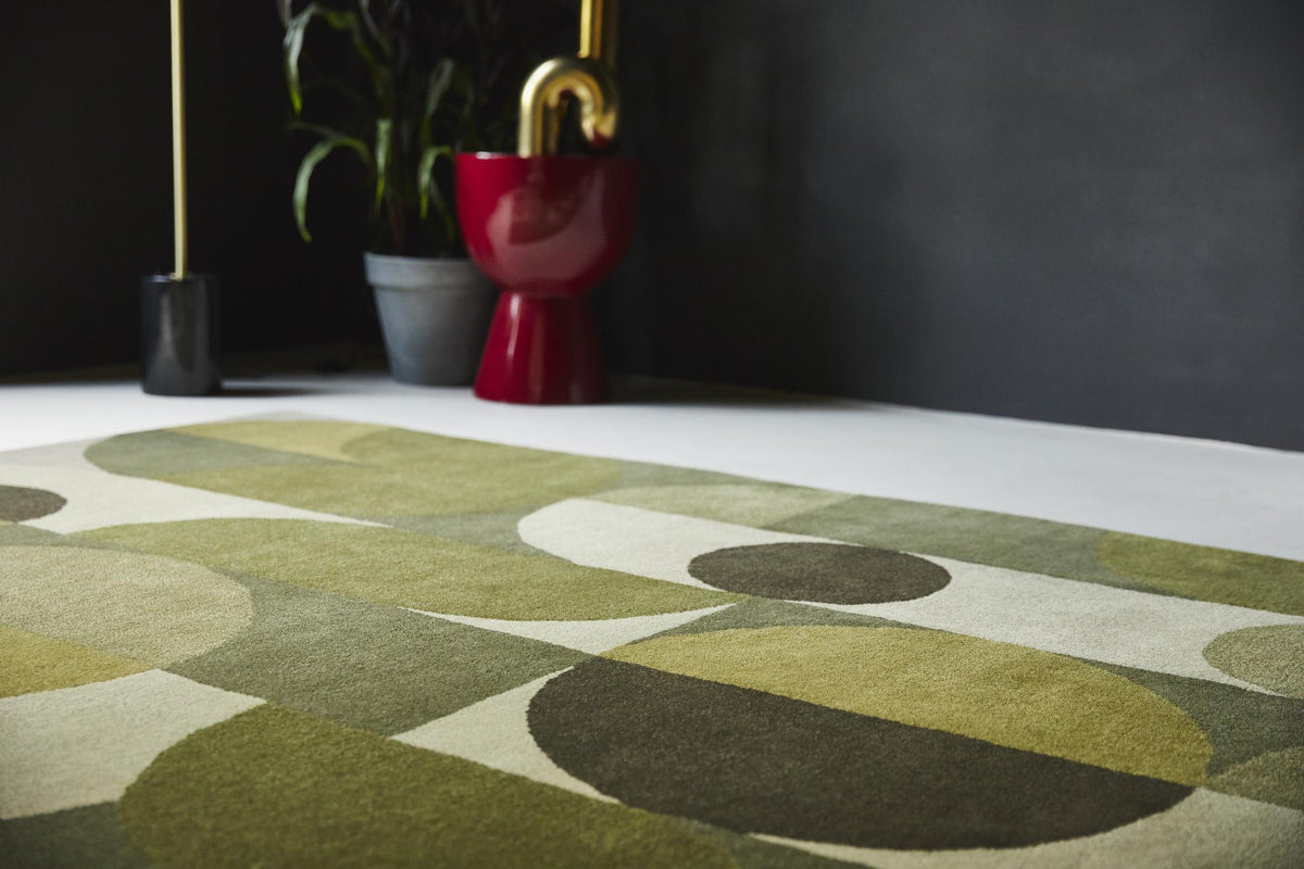 Brink & Campman Decor Cosmo-Greens 4'7 x 6'7 Rug