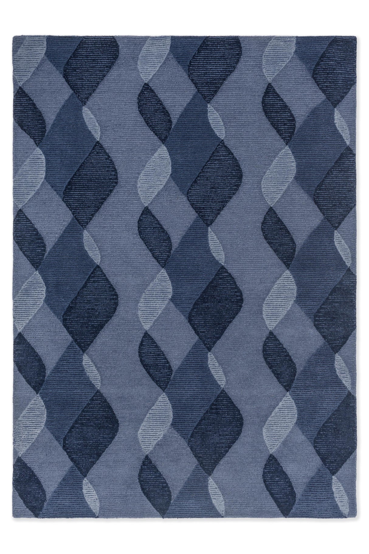 Brink & Campman Decor Riff Water Blue 5'3 x 7'6 Rug