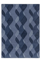 Brink & Campman Decor Riff Water Blue 5'3 x 7'6 Rug