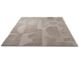 Brink & Campman Mural Modest | Bold Mural Bold Cement 4'7 x 6'7 Rug