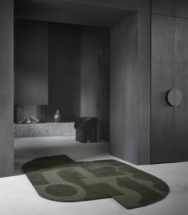 Brink & Campman Mural Form Forest 5'3 x 9'2 Rug