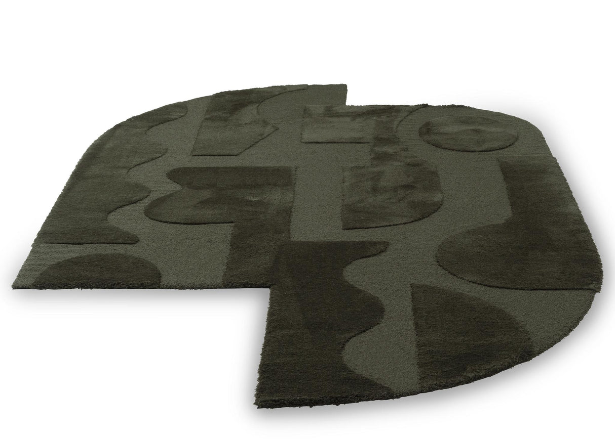 Brink & Campman Mural Form Forest 5'3 x 9'2 Rug
