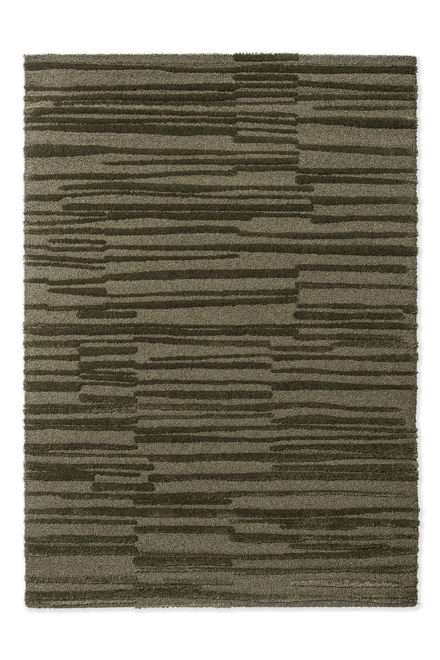 Brink & Campman Twinset Terrain Olive 5'7 x 7'10 Rug