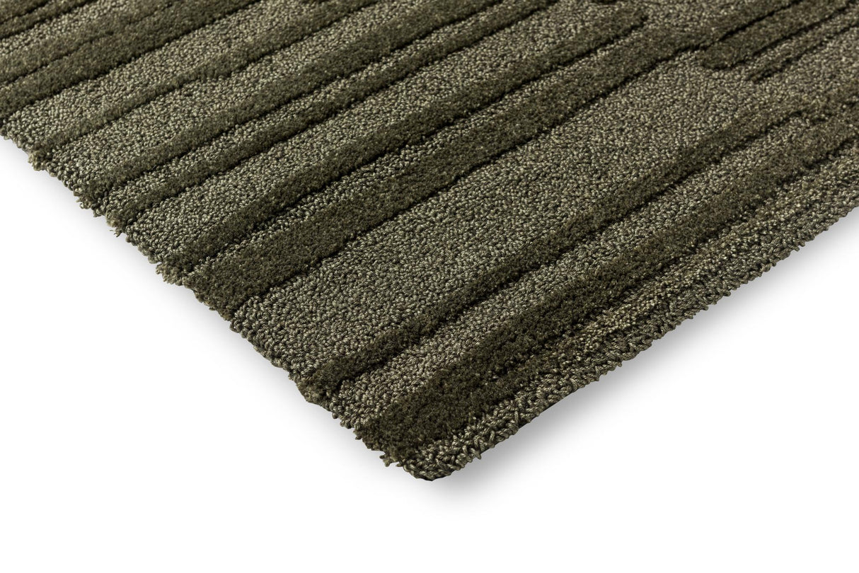 Brink & Campman Twinset Terrain Olive 5'7 x 7'10 Rug