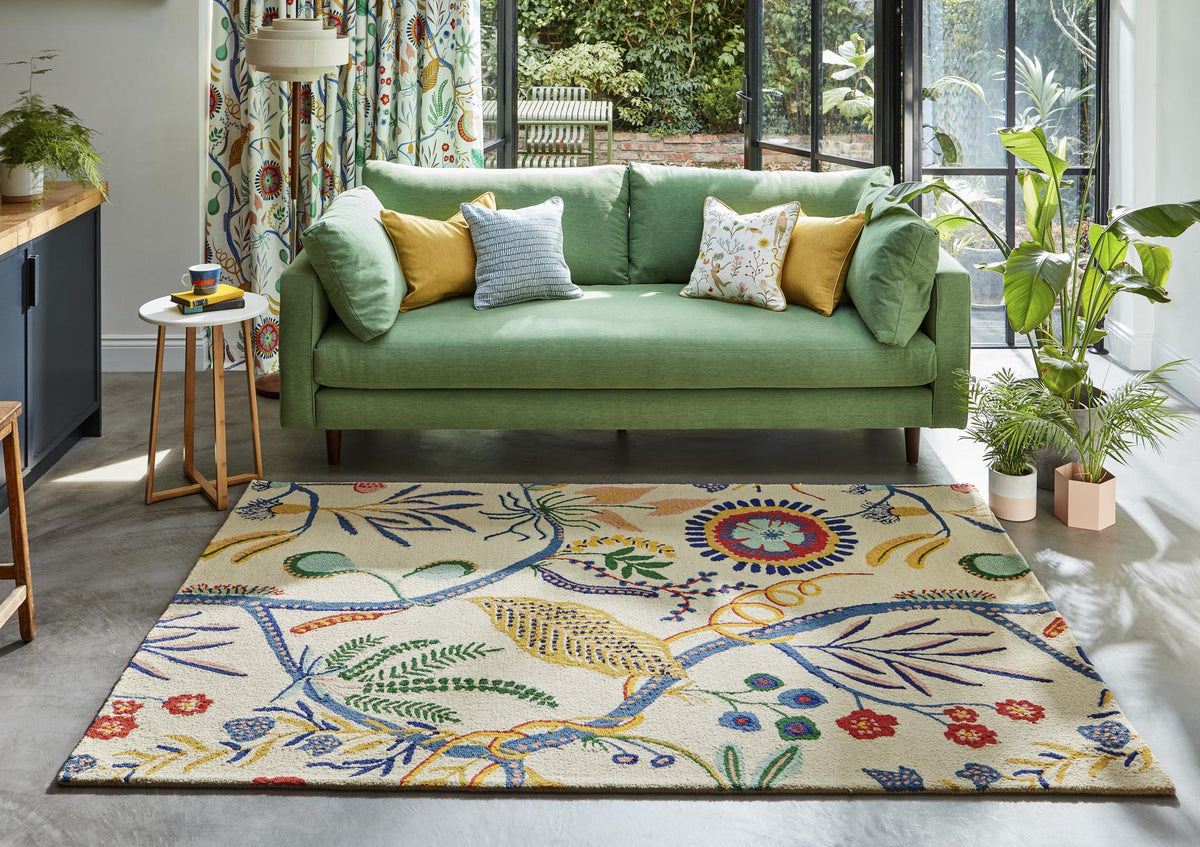 Brink & Campman Jackfruit SCI  and the Beanstalk-Chai Sage 5'3 x 7'6 Rug