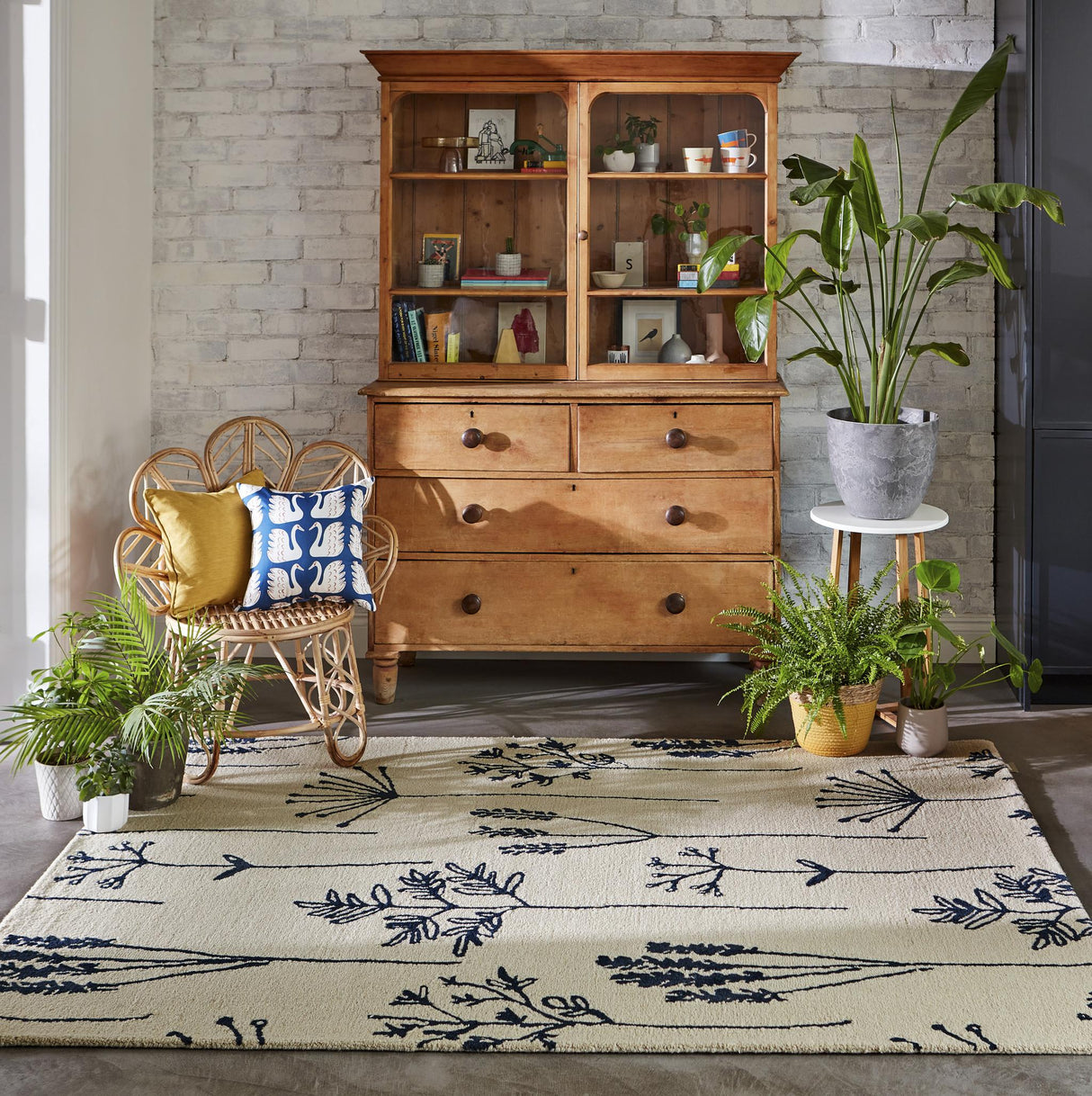 Brink & Campman Stipa SCI -Denim 3'9 x 5'9 Rug