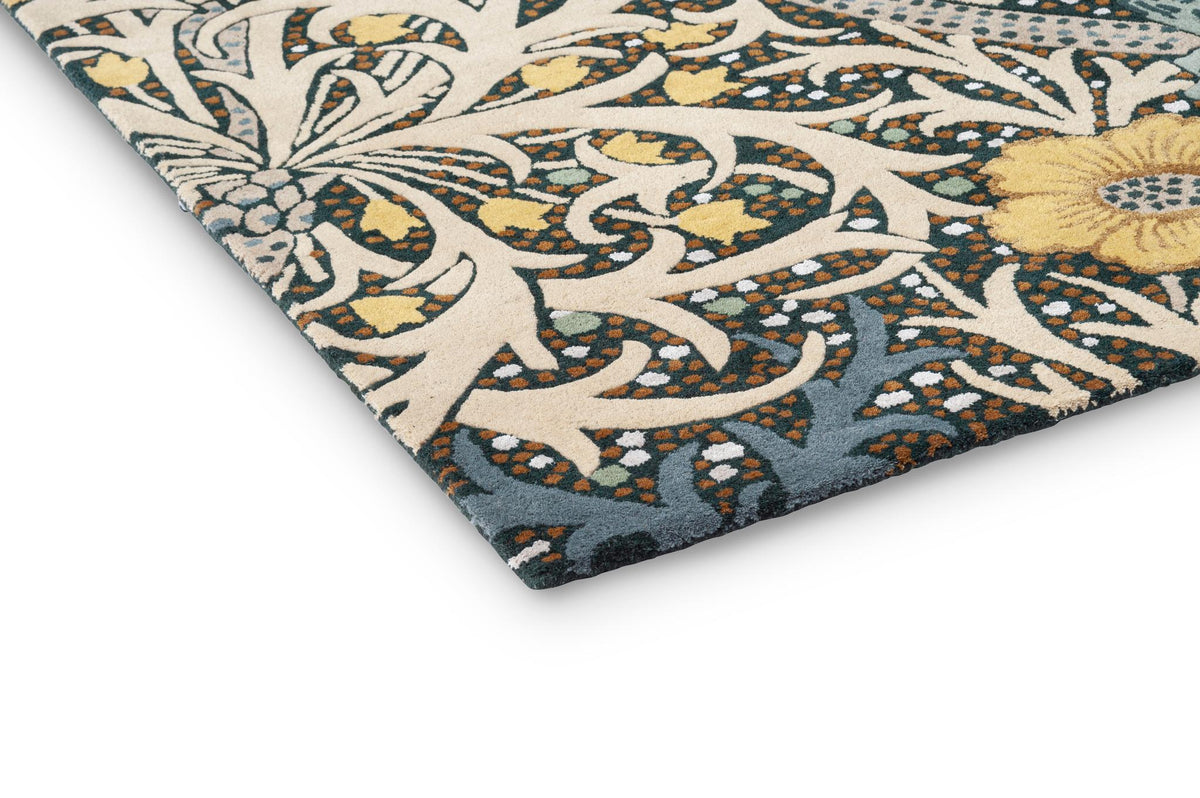 Brink & Campman Seaweed MOR  teal 8'2 x 11'6 Rug