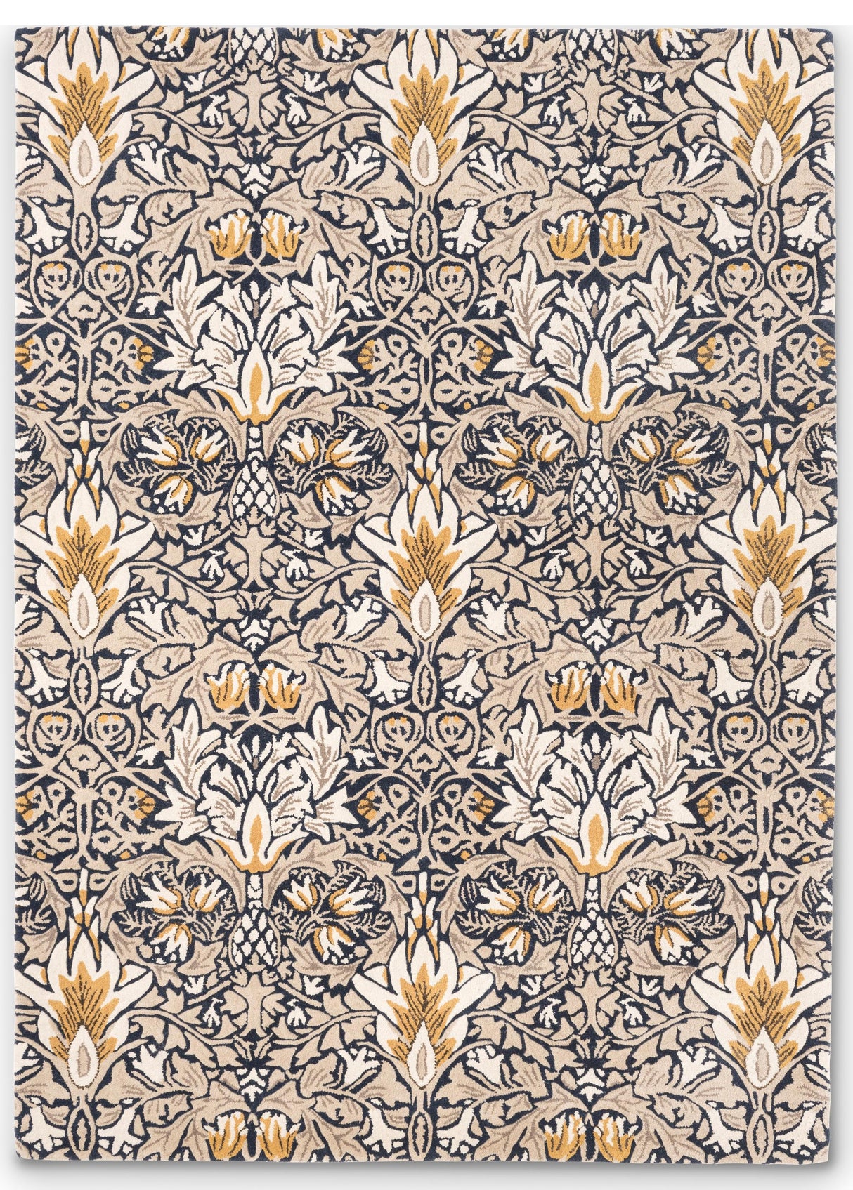 Brink & Campman Snakeshead MOR  indigo 4'7 x 6'7 Rug