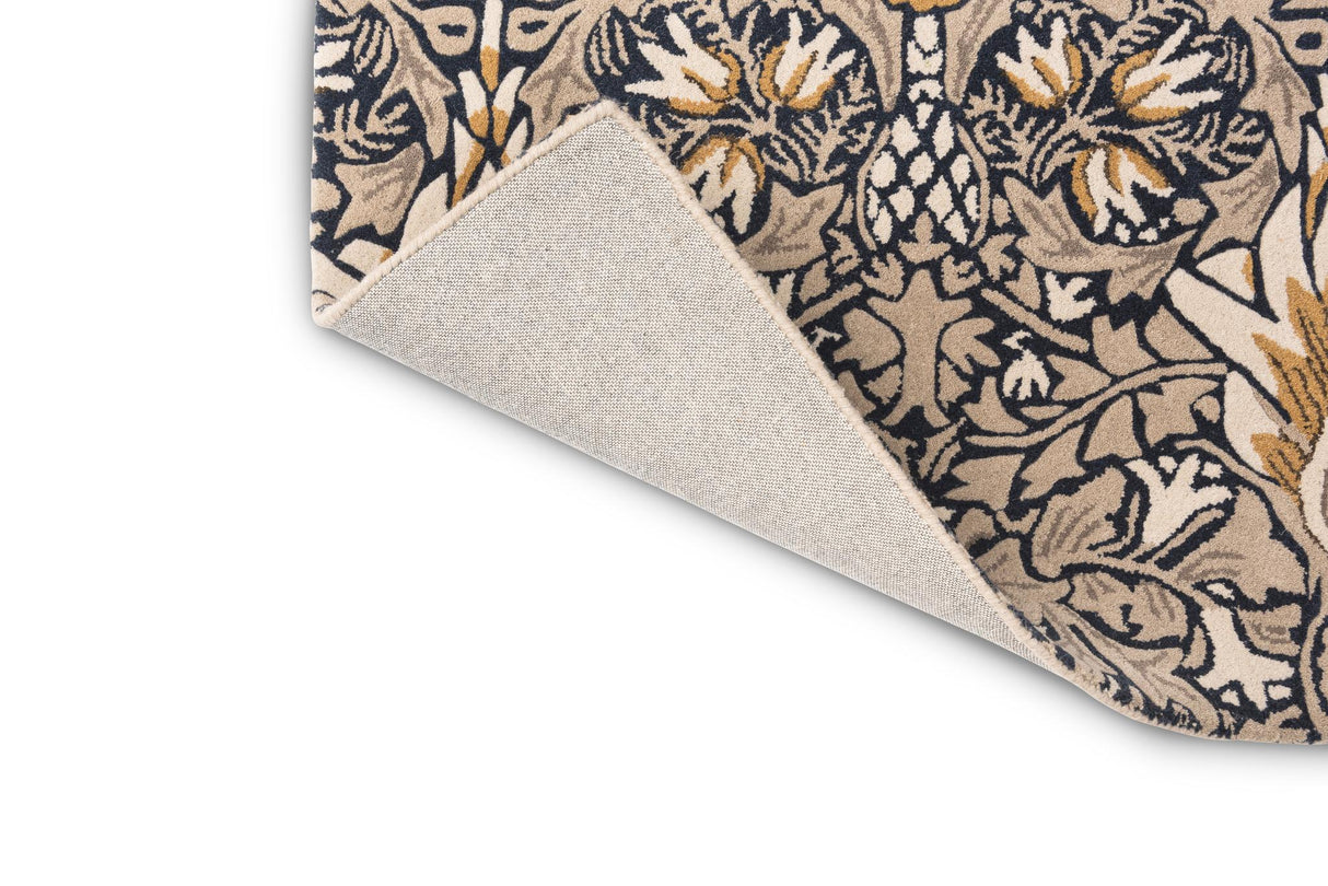 Brink & Campman Snakeshead MOR  indigo 4'7 x 6'7 Rug