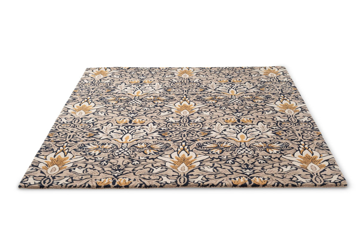 Brink & Campman Snakeshead MOR  indigo 4'7 x 6'7 Rug