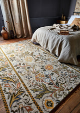Brink & Campman Wilhelmina MOR  linen/mustard 5'7 x 7'10 Rug
