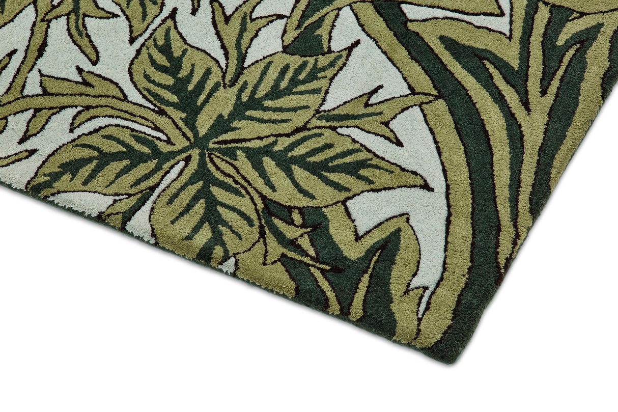 Brink & Campman Bluebell MOREW  Leafy Arbour Green 8'2 x 11'6 Rug