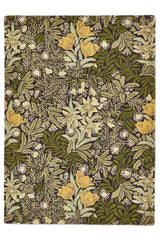 Brink & Campman Bower MOREW  Twining Vine Green 4'7 x 6'7 Rug