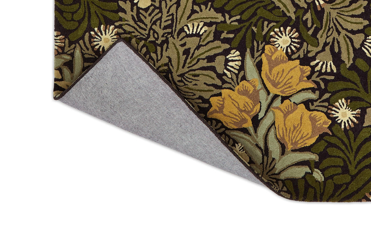 Brink & Campman Bower MOREW  Twining Vine Green 8'2 x 11'6 Rug
