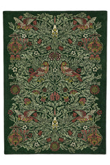 Brink & Campman Bird MOREW  Tump Green 5'7 x 7'10 Rug