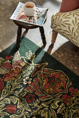 Brink & Campman Bird MOREW  Tump Green 8'2 x 11'6 Rug
