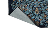 Brink & Campman Bird MOREW  Webb's Blue 6'7 x 9'2 Rug