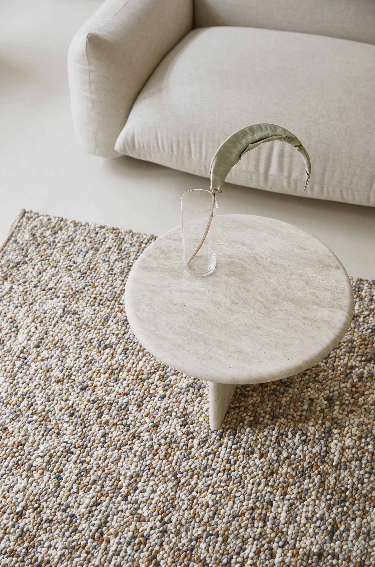 Brink & Campman Pebble Natural 4'7 x 6'7 Rug