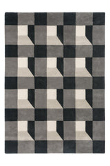 Brink & Campman Blocks HAR  Slate 5'7 x 7'10 Rug