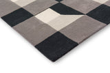 Brink & Campman Blocks HAR  Slate 5'7 x 7'10 Rug