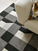 Brink & Campman Blocks HAR  Slate 5'7 x 7'10 Rug
