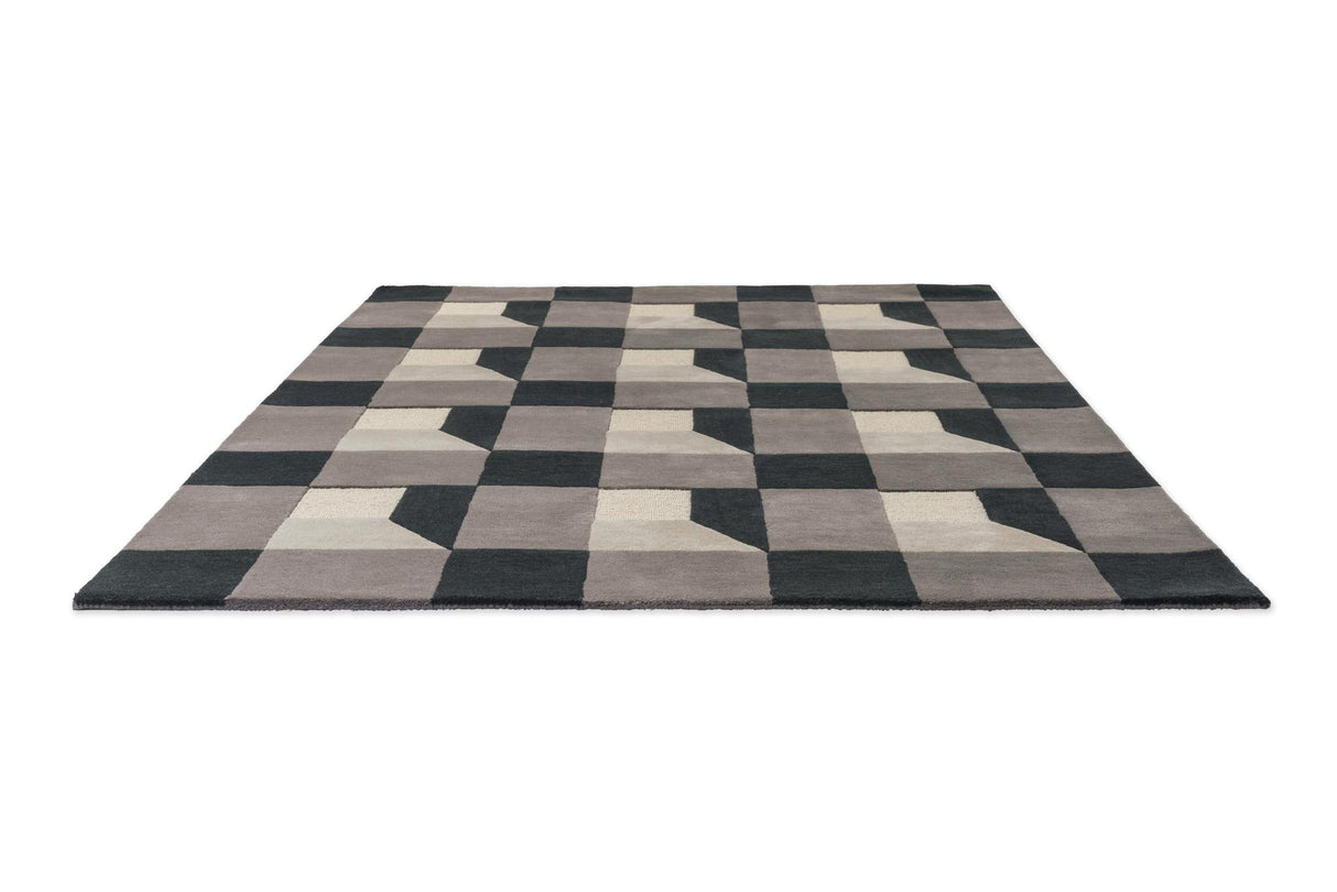 Brink & Campman Blocks HAR  Slate 5'7 x 7'10 Rug