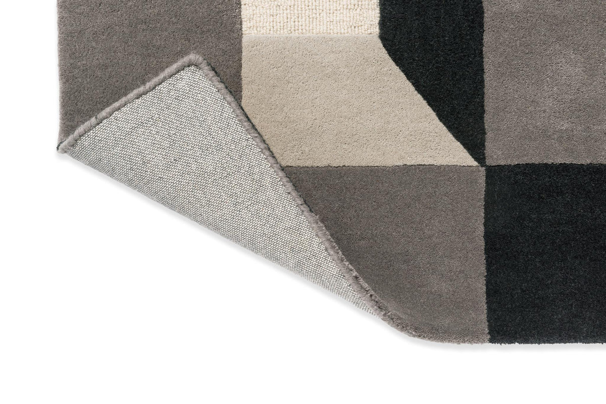 Brink & Campman Blocks HAR  Slate 5'7 x 7'10 Rug