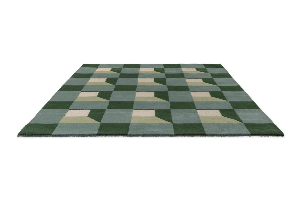 Brink & Campman Blocks HAR  Fern 6'7 x 9'2 Rug