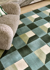 Brink & Campman Blocks HAR  Fern 6'7 x 9'2 Rug