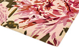 Brink & Campman Dahlia HAR -Fuchsia/Palm 4'7 x 6'7 Rug