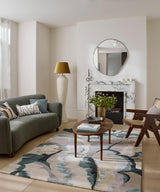 Brink & Campman Calathea HAR  Shiitake/Wild Water 4'7 x 6'7 Rug