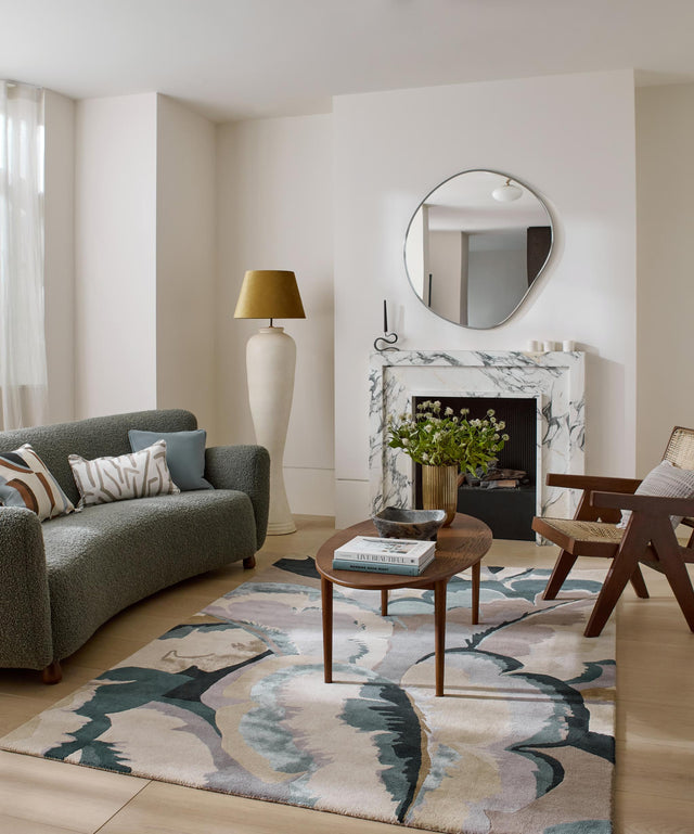 Brink & Campman Calathea HAR  Shiitake/Wild Water 8'2 x 11'6 Rug
