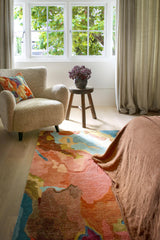 Brink & Campman Foresta HAR  Rosewood/Huckleberry 6'7 x 9'2 Rug