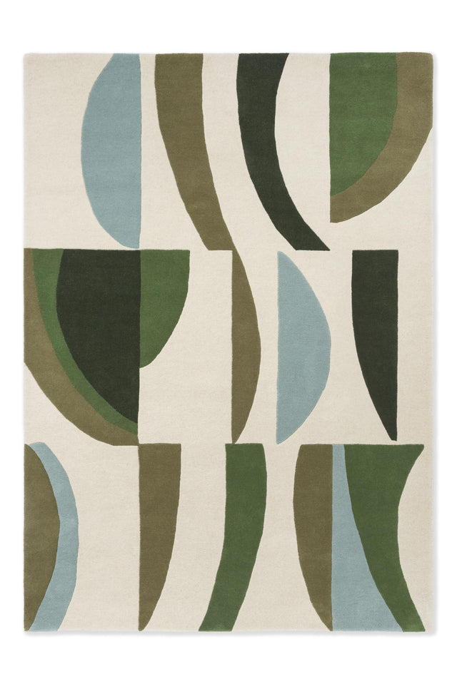 Brink & Campman Torillo HAR  Emeralt/Azul 6'7 x 9'2 Rug